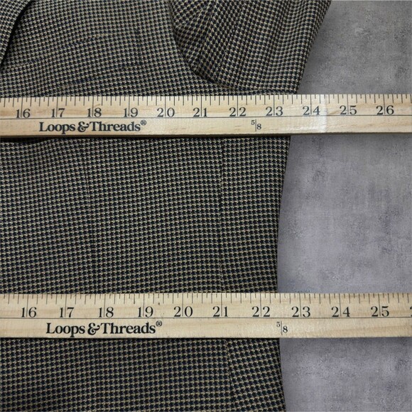 HART SCHAFFNER MARX Mens Blazer Sport Coat Two Button Jacket 44R SILK/WOOL Suits - Picture 7 of 11